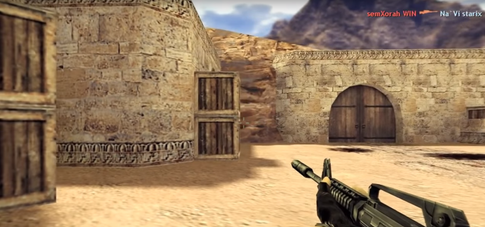 CS 1.6 de_dust2 bombsite B