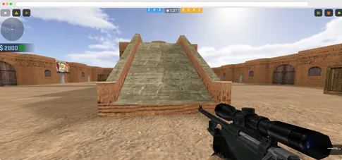 playing counter-strike 1.6 online with friends