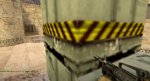 CS 1.6 firefight at de_dust2 bombsite A