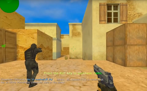 Classic CS 1.6 AWP play