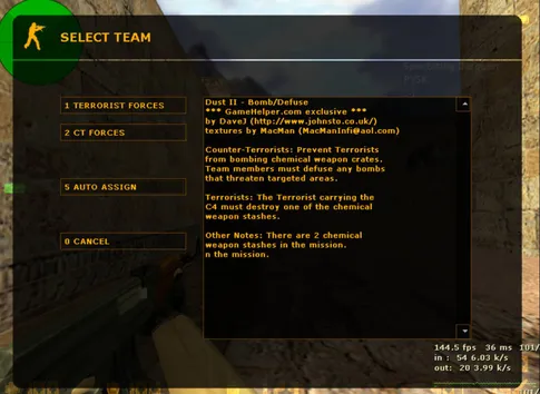 cs 1.6 first launch settings